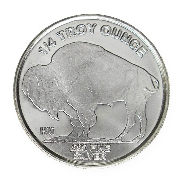 1/4 Ounce Buffalo SILVER Round