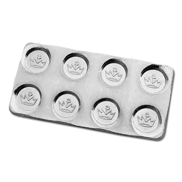 Pure Silver Building Block - 1 oz 999 Fine Silver - 2x4 – Noble