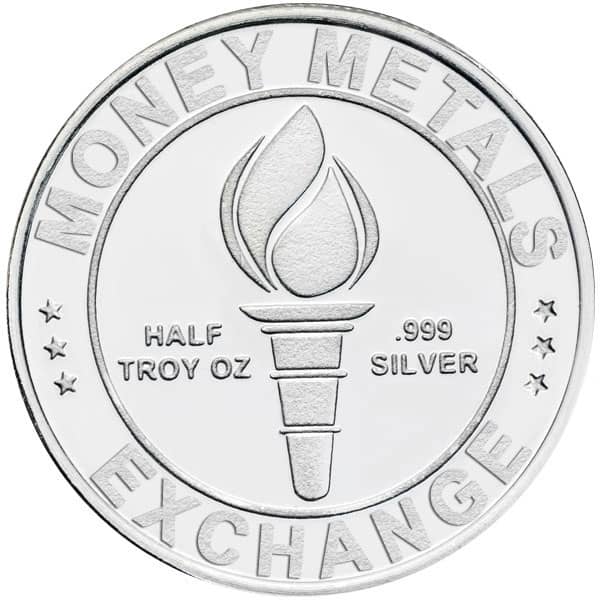Paul Revere Half Oz Silver Rounds