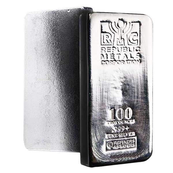 100 Ounce Private Mint Silver Tribute Bar