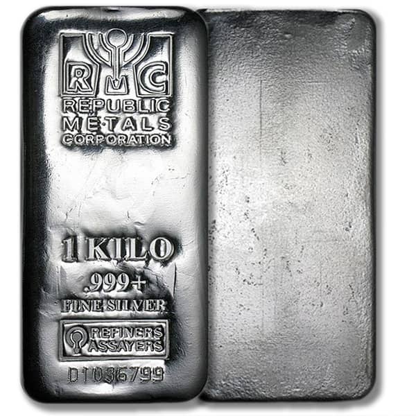 Silver Kilo Bar (32.151 troy ozs) - Design Our Choice thumbnail