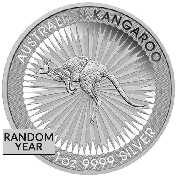 Silver Australian Kangaroo - 1 Troy Oz .9999 Pure