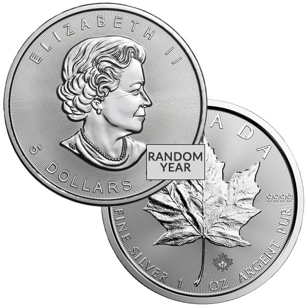 Canadian Silver Maple Leaf (1 oz) thumbnail