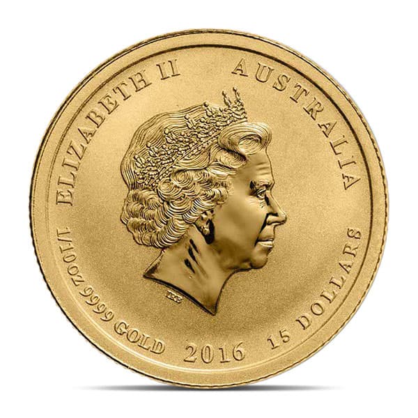 1/10 Oz Gold Australian Victory in the Pacific Coin, .9999 Pure (Dates Our Choice)