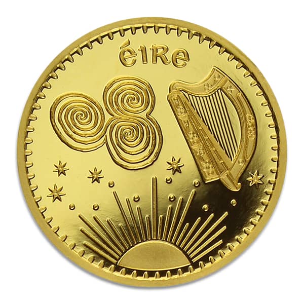 2024 Ireland Tree of Life - 1/10 Oz Gold Round .9999 Pure (In Air-tite capsule)