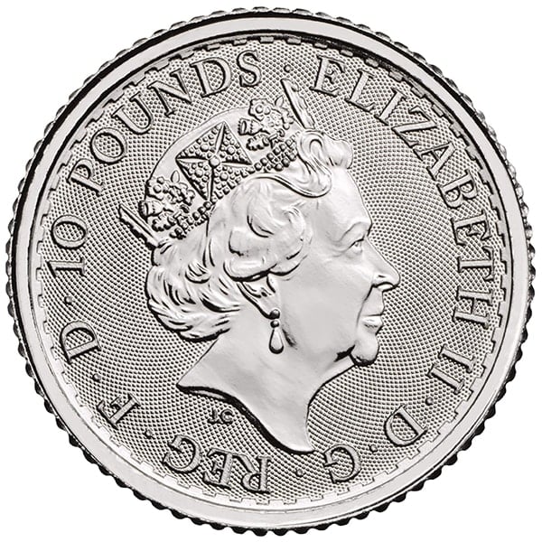 Royal Mint Platinum Britannia - 1/10th Oz Coin .9995 Pure