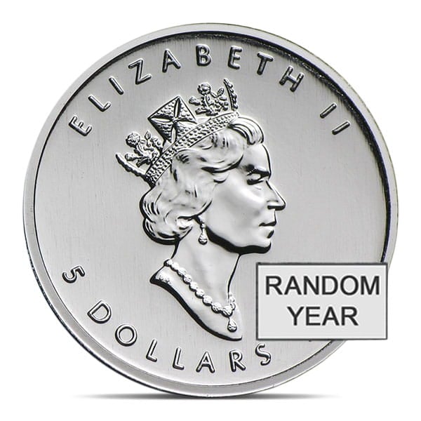 1/10 Oz Platinum Coin - .9995 Pure, Random Design