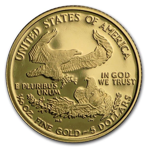 1/10 oz Proof Gold Eagle Coins thumbnail
