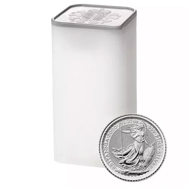 2024 1/10 Troy Ounce British Britannia - .999 Pure Silver