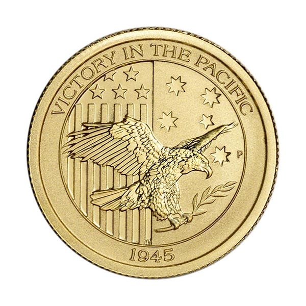 1/10 Ounce Perth Mint WWII Commemorative Gold Coin