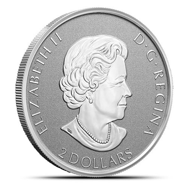 2022 3/4 Oz RCM Moose - Reverse Proof, .9999 Silver Coin