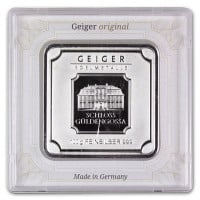 Geiger SILVER Bar - 100 Gram .999 Pure, in Assay