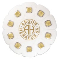 Argor-Heraeus Goldseed - 10 x 1 gram Gold Bars, .9999 Pure