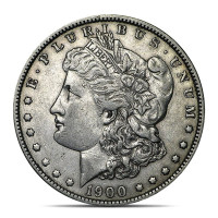 1921 AU Morgan Dollars 3 Coin Set (All 3 Mints, P/D/S)