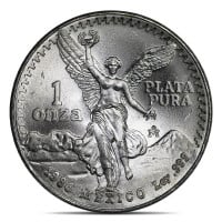 1986 Mexican Libertad - 1 Troy Oz, .999 Pure Silver
