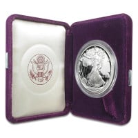 1990 Proof Silver American Eagle - 1 Troy Oz .999 Pure
