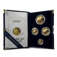 1991 Proof Gold Eagle Set (1 oz, 1/2-oz, 1/4-oz & 1/10-oz)