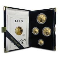 1992 Proof Gold Eagle Set (1 oz, 1/2-oz, 1/4-oz & 1/10-oz)