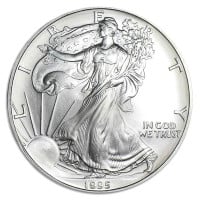 1995 Silver American Eagle - 1 Troy Ounce, .999 Pure