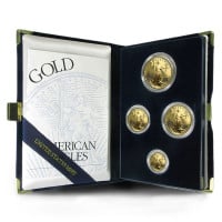 1995 Proof Gold Eagle Set (1 oz, 1/2-oz, 1/4-oz & 1/10-oz)