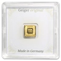 1 Gram Gold Bars - Geiger