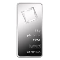 Platinum Bar - Valcambi 1 Kilo (32.151 Troy Ozs), .9995 Pure