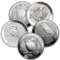 Australian 1 Kilo Kookaburra Silver Coin (Random Date)
