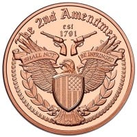 1 oz 2nd Amendment (Eagle) Copper Round