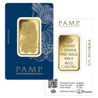 PAMP Suisse 1 Oz Gold Bar