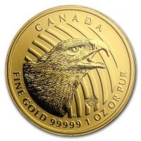 RCM "Call of the Wild" Golden Eagle - 1 Troy Oz .99999 Gold