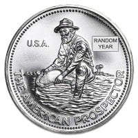 1 oz Engelhard Prospector Silver Rounds (1982 - 1987)