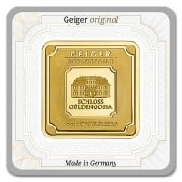 Geiger GOLD Bar - 1 Troy Oz .9999 Pure, in Assay