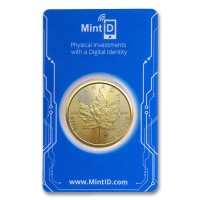 MintID Gold Canadian Maple Leaf - 1 Oz, .9999 Pure Gold