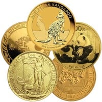 1 Oz Gold Coin - .999 Pure, Random Design