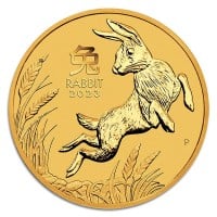 Perth Mint Lunar Series - 2023 Year of the Rabbit, 1 Oz .9999 Gold