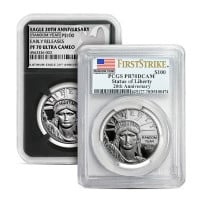 PR70 / PF70 Graded 1 Troy Oz Platinum American Eagle (PCGS / NGC) - RANDOM Dates
