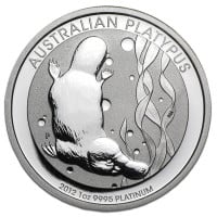 1 Oz Australian Platinum Platypus Coins