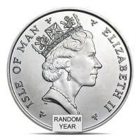 Isle of Man Platinum Noble, 1 Oz., .9995 Pure