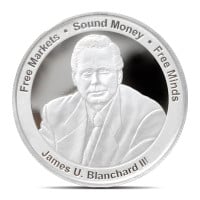 50th Anniversary New Orleans Conference Silver Round – 1 Troy Ounce, .999 Pure
