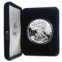 Buy 1 Oz Silver Eagle in Proof Case >>