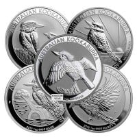 Kookaburra - Perth Mint 1 Oz Pure Silver (Random Date)