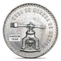 Mexican 1 Oz Silver Onza "Balance Scale" AU/BU (Dates Our Choice)