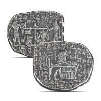 Egyptian Anubis 1 Oz Silver Relic BAR - .999 Pure