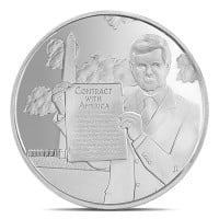Contract with America Silver Round - 1 Troy Ounce, .999 Pure