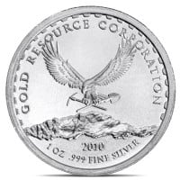 Gold Resource Corp - Oaxaca Mexico 1 Troy Oz Silver Round, .999 Pure