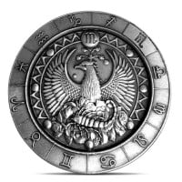 Scorpio the Scorpion 1 Oz Zodiac Silver Round - .999 Pure