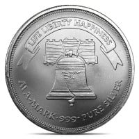A-Mark - 1 Troy Oz Silver Round, .999 Pure