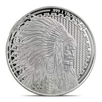 Asahi Liberty Trade Buffalo Round - .999 Pure Silver, 1 Troy Oz
