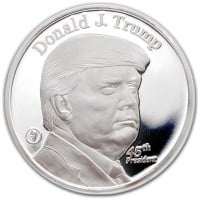 President Trump 1 Oz Silver Round