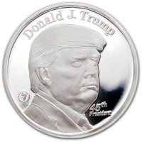 1 Oz Trump Silver Rounds